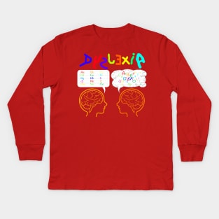 dyslexia EN Kids Long Sleeve T-Shirt